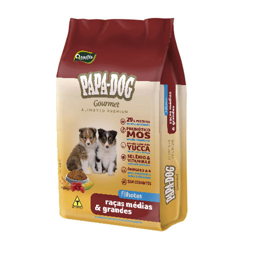 Papa Dog Gourmet Raças Médias e Grandes Filhotes