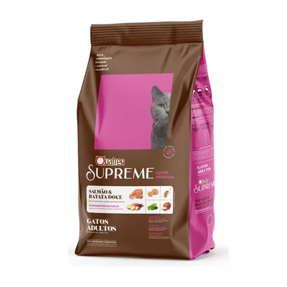 Quatree Supreme Gatos Adultos - Frango e Batata Doce