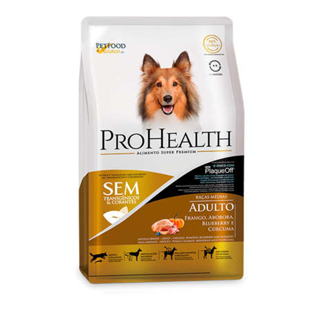 Ração Seca Pro Health Super Premium Frango Abóbora Blu Ração Seca Pro Health Super Premium Frango Abóbora Blu
