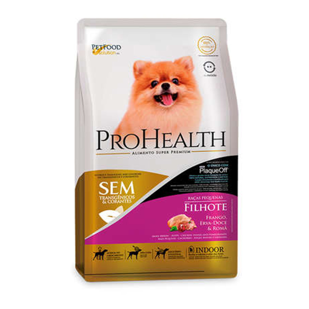 Ração Seca Pro Health Super Premium Frango Erva-Doce e Romã pa Ração Seca Pro Health Super Premium Frango Erva-Doce e Romã pa